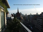 View from terrace